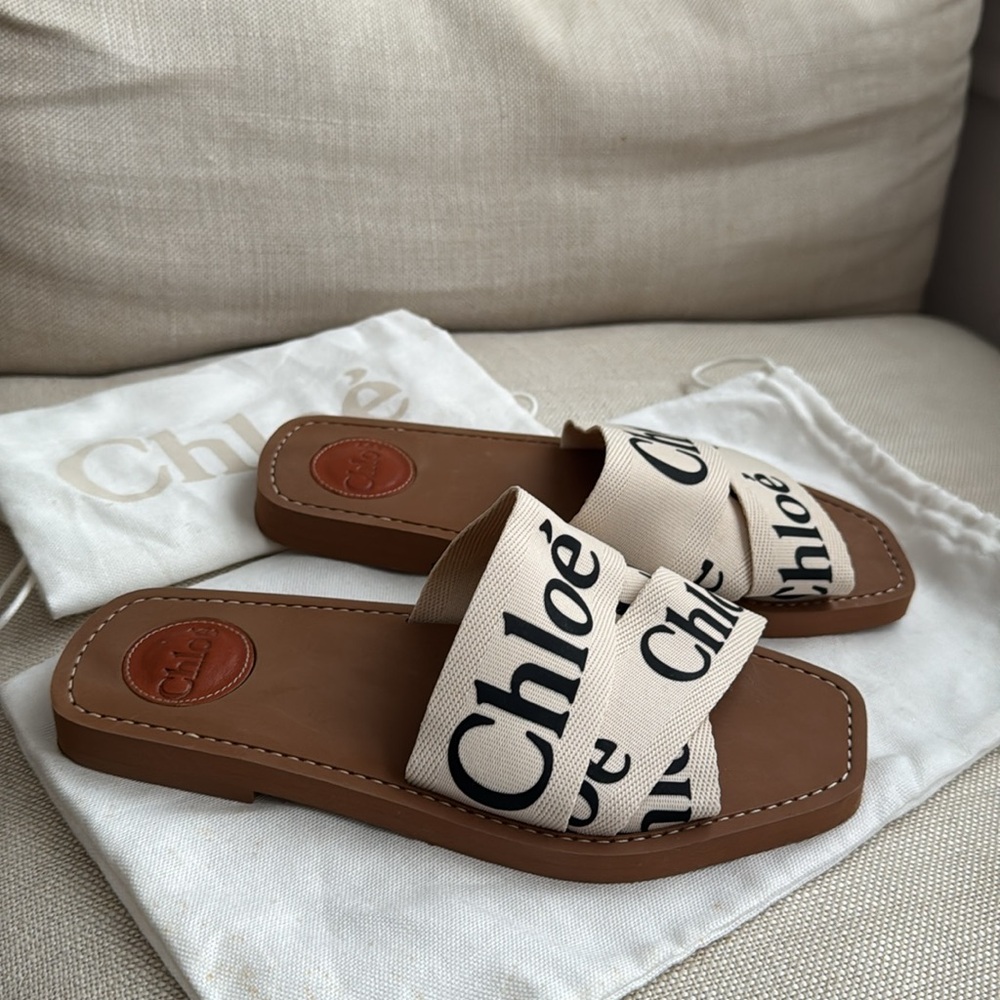 Pre-owned Authentic Chloe sandals size EU 38